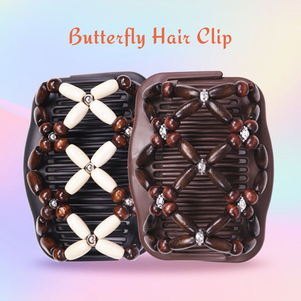Flexible Butterfly Hair Clip (Stronger Version)