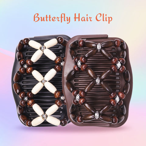 Flexible Butterfly Hair Clip (Stronger Version)