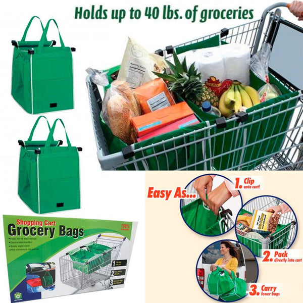 Grab Bag Reusable Shopping Bags (Set of 2)